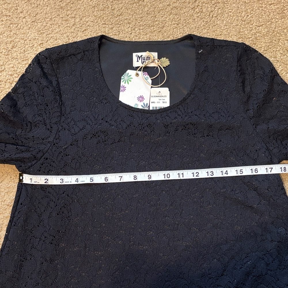 NWT Show Me Your Mumu Black Lace Long Sleeve Dress - Picture 9 of 11